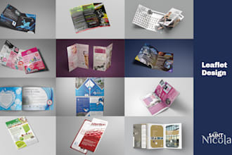 design your company leaflet, product leaflets