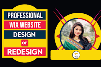 design and redesign wix and sqaurespace website in 2 days