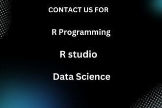do data science and machine learning in rstudio, r programming, data analytics