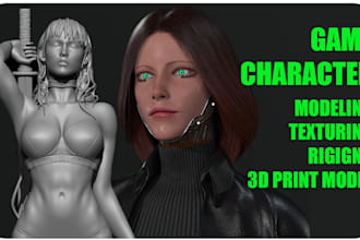 create a game character