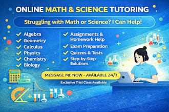 teach math ,science and urdu from grade 1 to 10