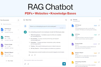 build a rag chatbot for your documents or website