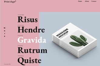 do print design website