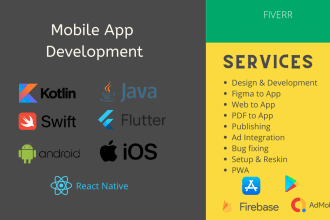 do flutter hybrid mobile app reactnative app development