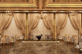 create and render stunning 3d wedding events, backdrops and stage