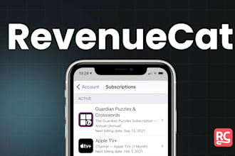 setup in app subscriptions in expo react native revenue cat