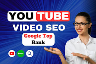 be  best youtube video seo expert and organic traffic