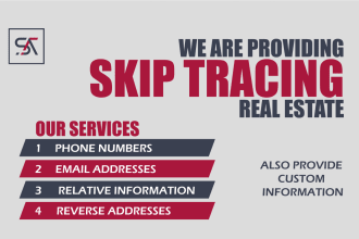 do best accurate bulk skip tracing for real estate