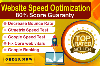 increase your wordpress website gtmetrix or google speed score 80 to 100