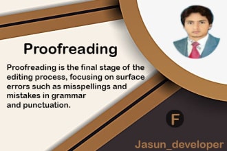 proofreading check grammar and spelling correction