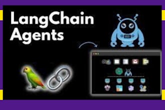 learn how to create agents based langchain custom application