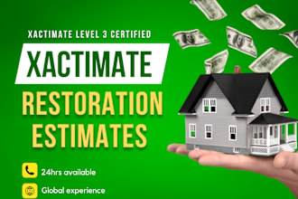 do estimation in xactimate for insurance claim