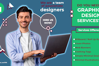 be your top rated graphic designer