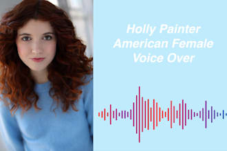 record your american female voiceover