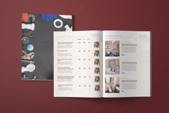 design price list, sell sheet, checklist and business flyer
