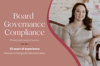 write customized governance documents for your nonprofit