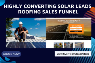 generate solar leads hvac leads roofing leads roofing landing page lead funnel
