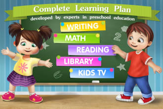 build kid preschool, kid reading book, kid bible and kid school game app