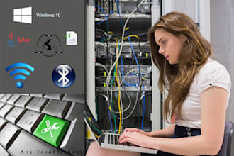 troubleshoot any desktop or server related issue