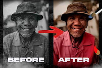 restore and colorize your old photos