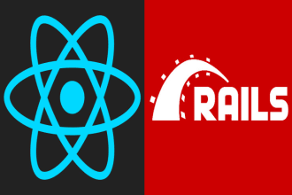 develop and design web apps using ruby on rails and react js