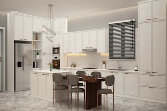 render your kitchen model