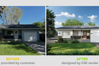 create an exterior renovation design for your home