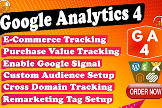 google analytics4, ga4 ecommerce server side tracking, tag manager, ads tracking