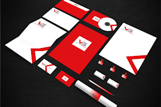 design professional letterhead, business card and all stationary items