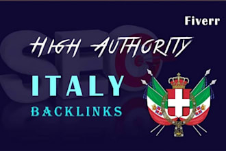 provide authority italy dofollow backlinks from italian link building