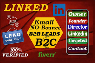 do b2b lead generation b2b linkedin lead generation prospect email list building