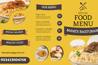 do food banners,logo, and food posters on photoshop