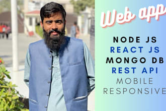 build a custom node js and react project for you