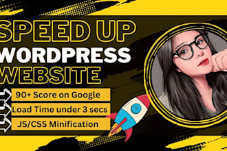 speed up wordpress website for google pagespeed insights