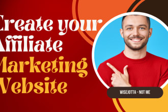 create affiliate marketing website