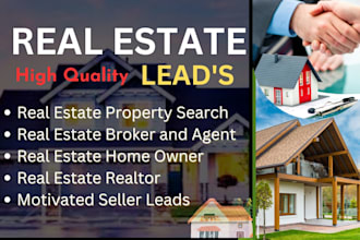 do real estate leads, broker, agent and property owners mailing lists