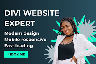build and customize your wordpress site with divi theme and builder