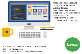 develop php codeigniter website and admin panel