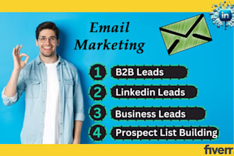 do linkedin b2b lead generation and prospect list building
