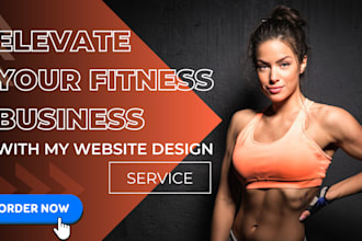 craft an alluring website for gyms, fitness, and sports