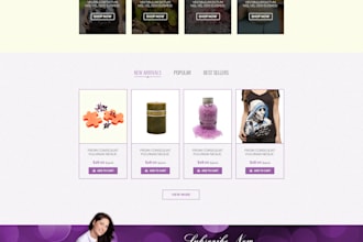 create shopify website for you
