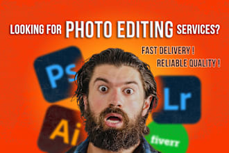 do expert mass photoshop editing and enhancements , fast and budget friendly