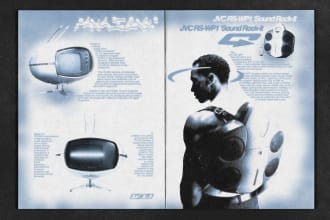 create designs for your zines, book covers, and magazines
