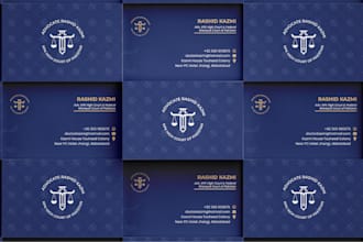 design an elegant double sided business card with a qr code
