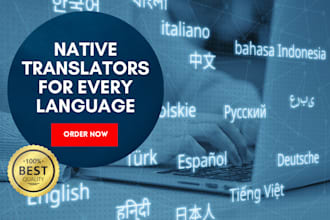 provide professional translation services with accurate and fluent