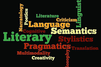do literary analysis and articles of english literature
