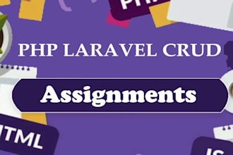 do campus assignments and projects in PHP, laravel and mysql, java se