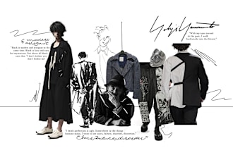 create concept board and fashion moodboard for you
