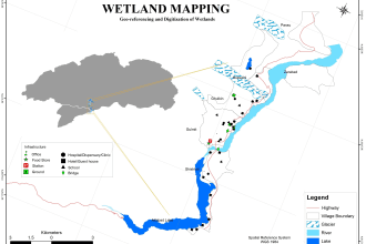 do map georeferencing and digitization