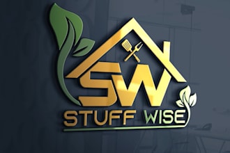 create a modern professional and 3d business logo design